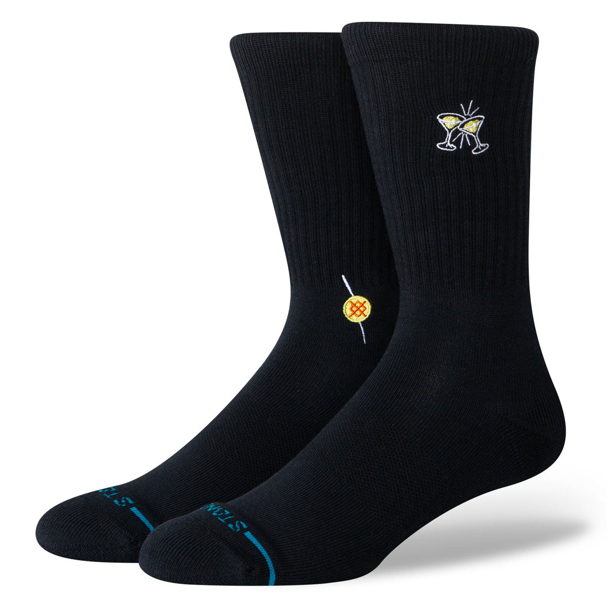 Stance Extra Dirty Crew Socks - Black image 1