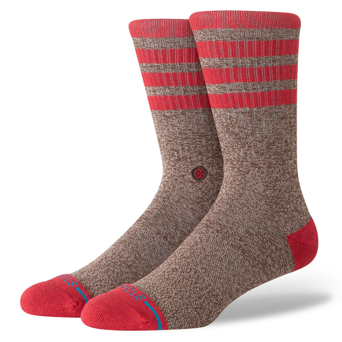 Stance Sock Monkey Crew Socks - Brown image 1