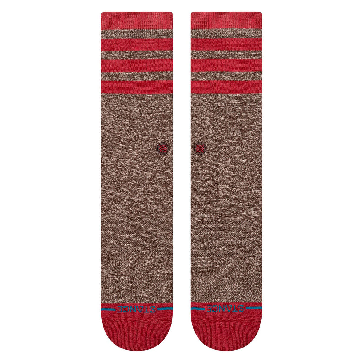 Stance Sock Monkey Crew Socks - Brown image 2
