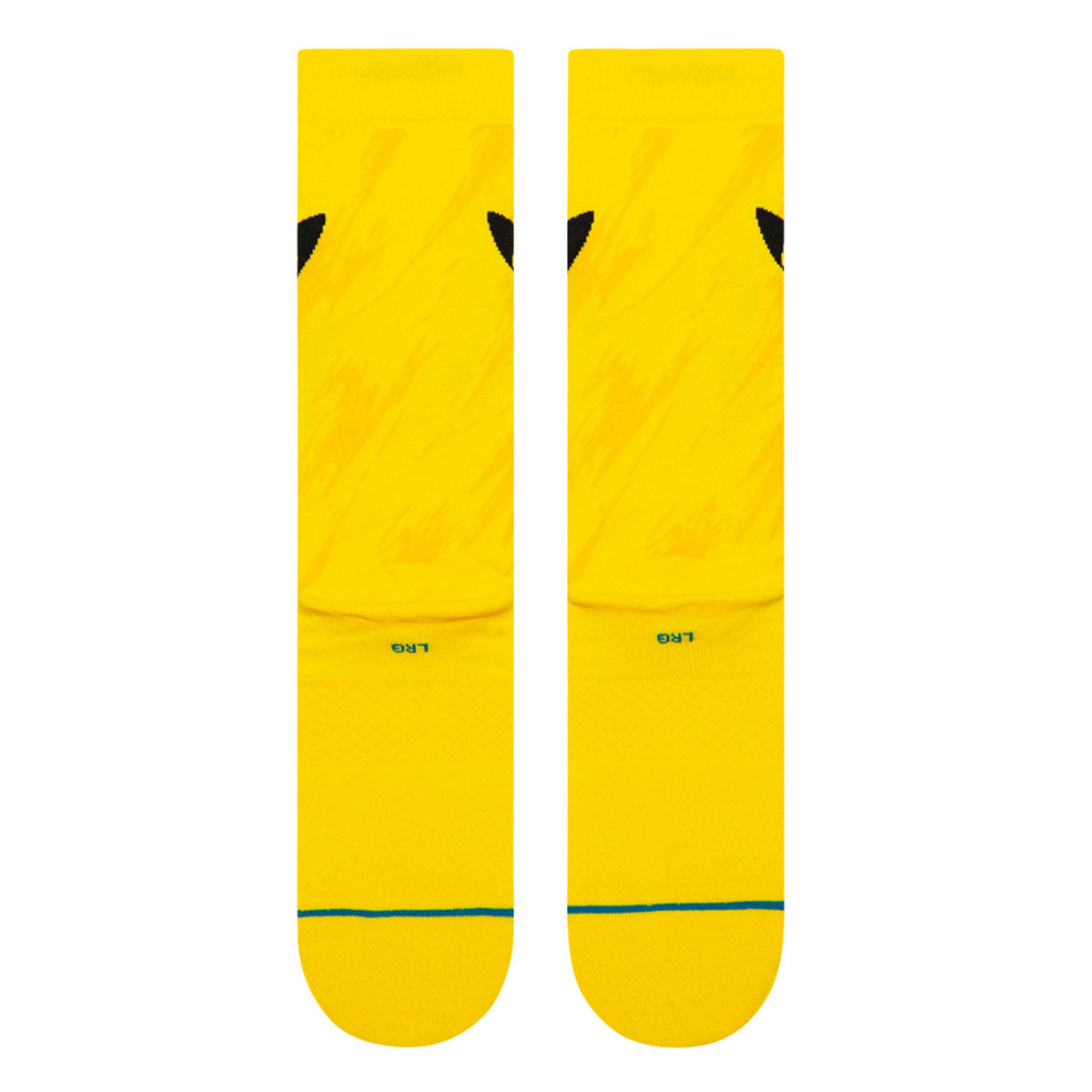 Stance Pikachu Bolt Crew Socks - Yellow image 3