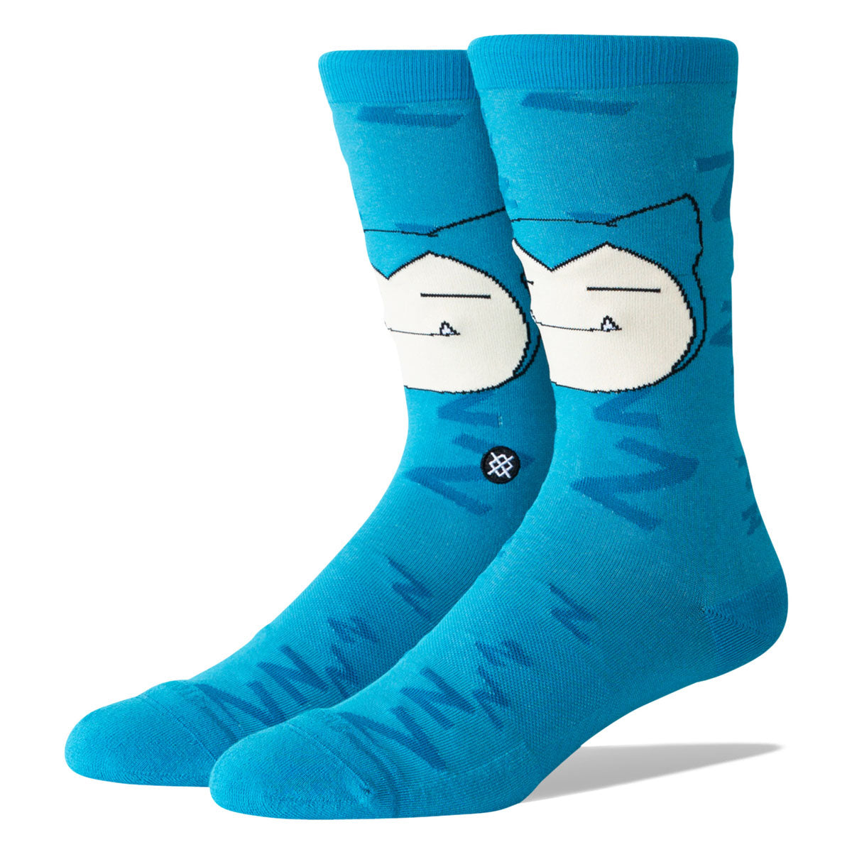 Stance Snorlax Sleepy Crew Socks - Teal image 1