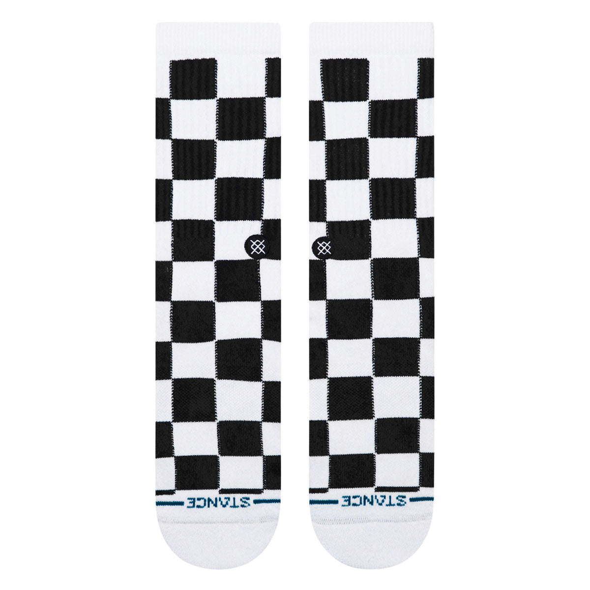 Stance Dance Floor Crew Socks - White image 2