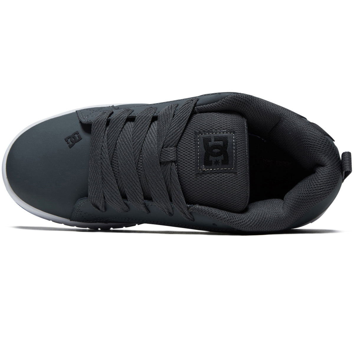 DC Court Graffik Shoes - Dark Grey/Black/White image 3