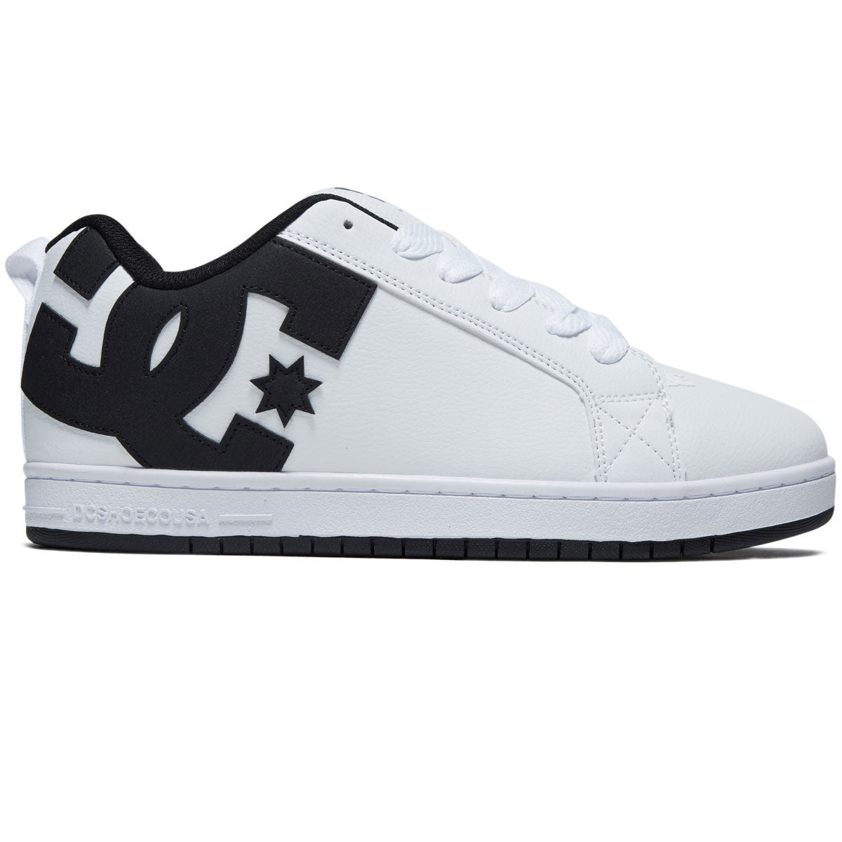 DC Court Graffik Shoes - White/Black/Black image 1