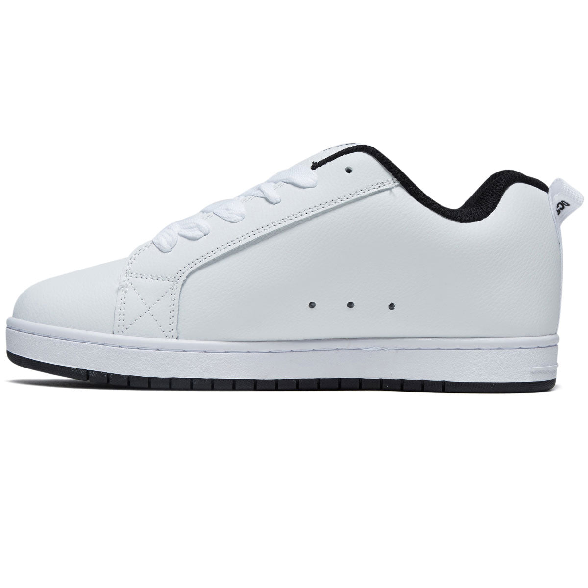 DC Court Graffik Shoes - White/Black/Black image 2