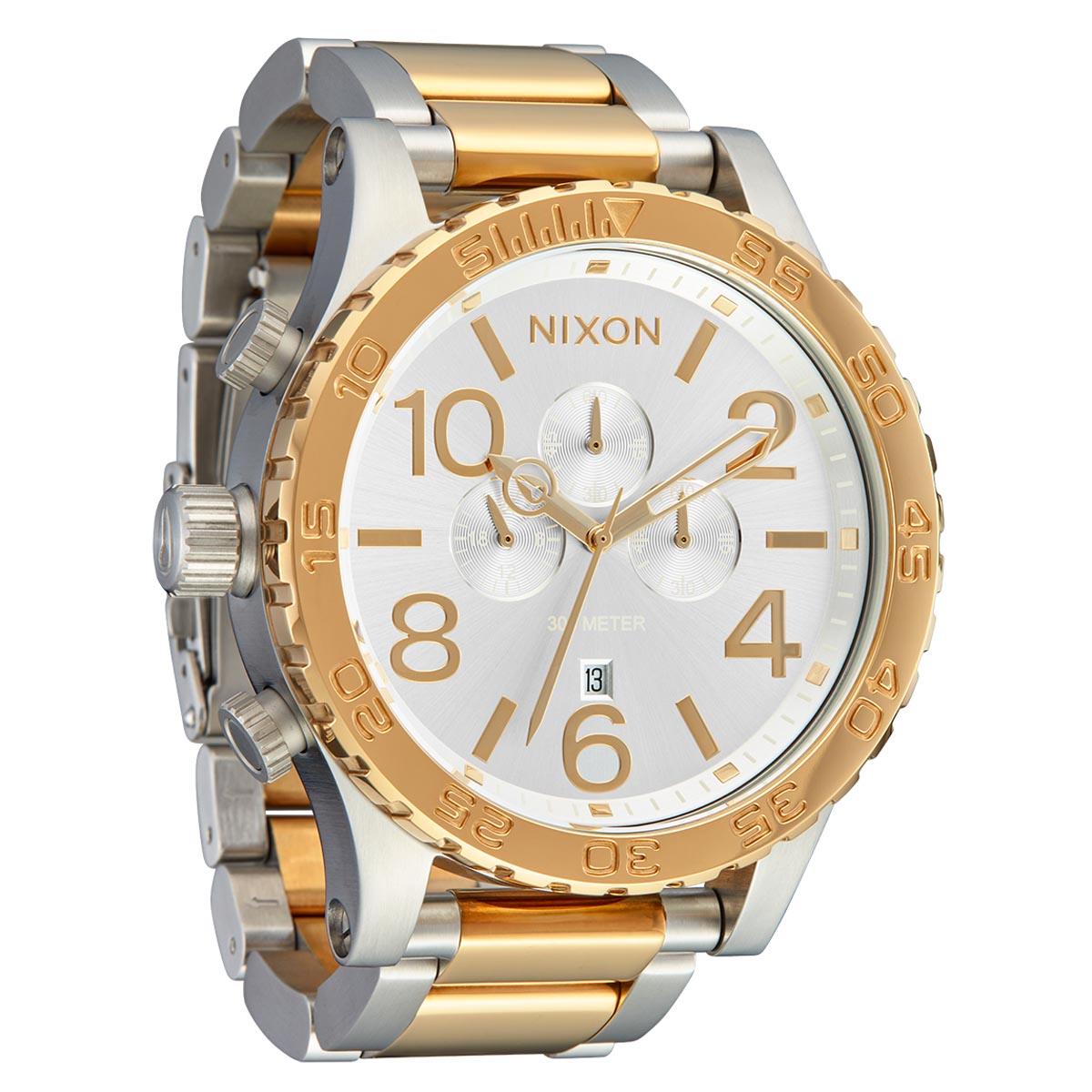 Nixon 51-30 Chrono 2024 Watch - Silver/Gold image 4