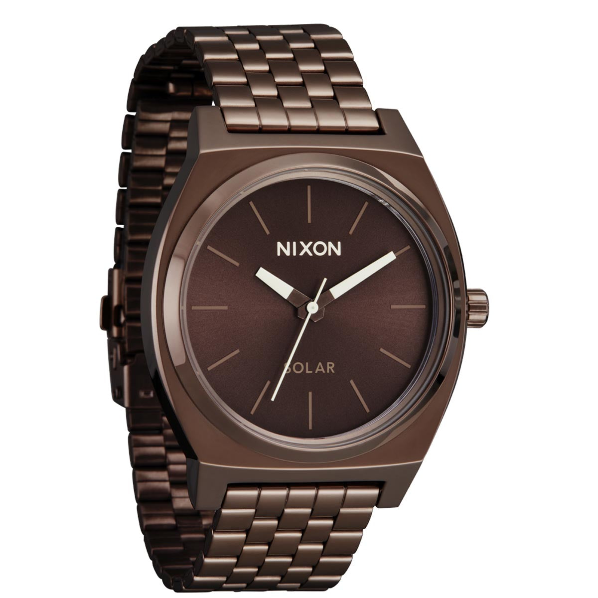 Nixon Time Teller Solar Watch - Chocolate/Cappuccino image 3