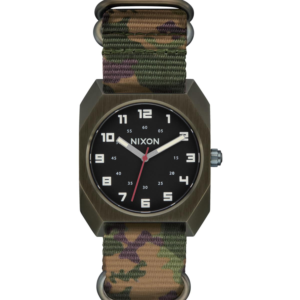 Nixon Scout Nato Watch - Dark Olive/Camo image 1