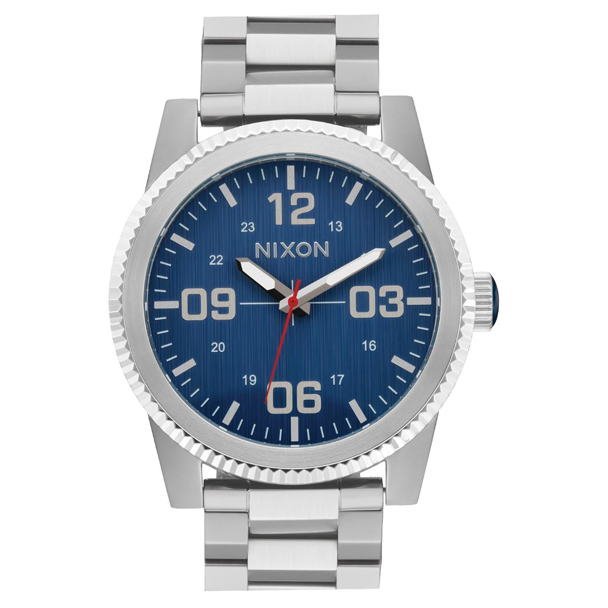 Nixon Corporal SS Watch - Silver/Indigo image 1