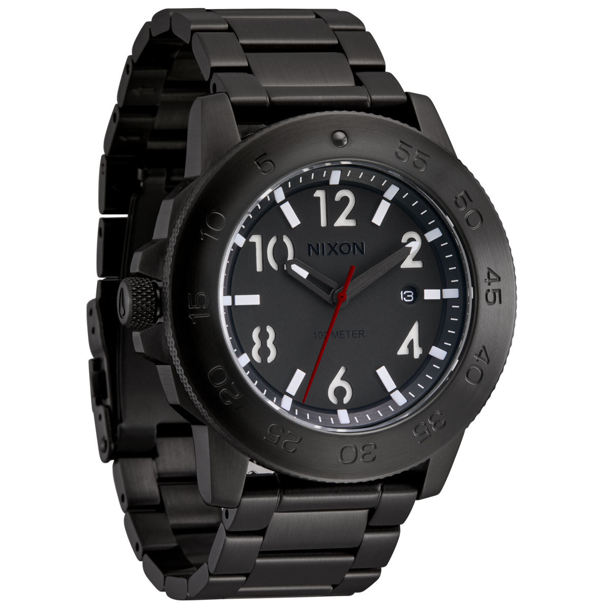 Nixon Smyth 44 Watch - Super Black/Black image 3