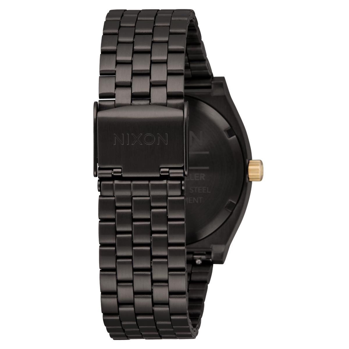 Nixon Time Teller Watch - Gunmetal/Blackberry/Gold image 3