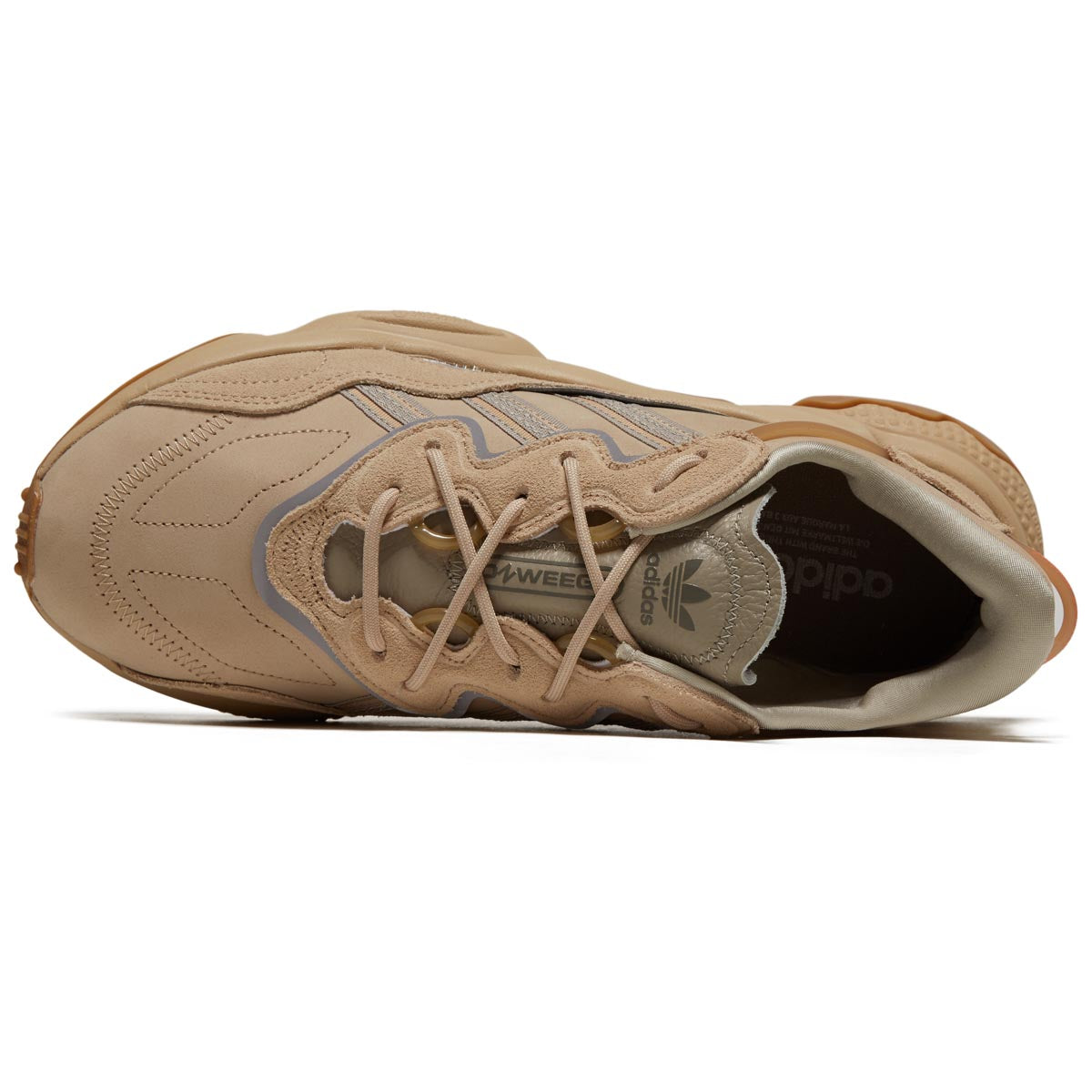 Adidas Ozweego Shoes - St Pale Nude/Light Brown/Solar Red image 3