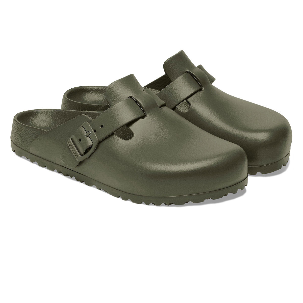 Birkenstock Womens Boston EVA Sandals - Khaki image 2