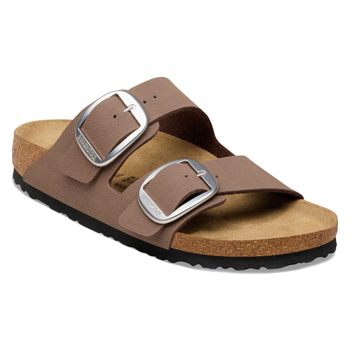 Birkenstock Womens Arizona Big Buckle Sandals Shoes - Mocha Birkibuc image 5