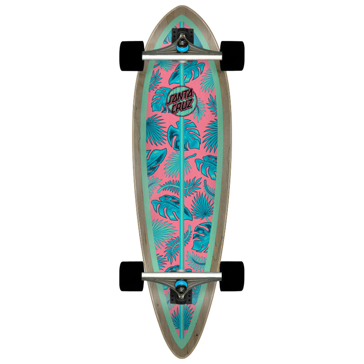 Santa Cruz Cabana Dot Pintail Cruzer Pre-Built Longboard Complete - 9.20