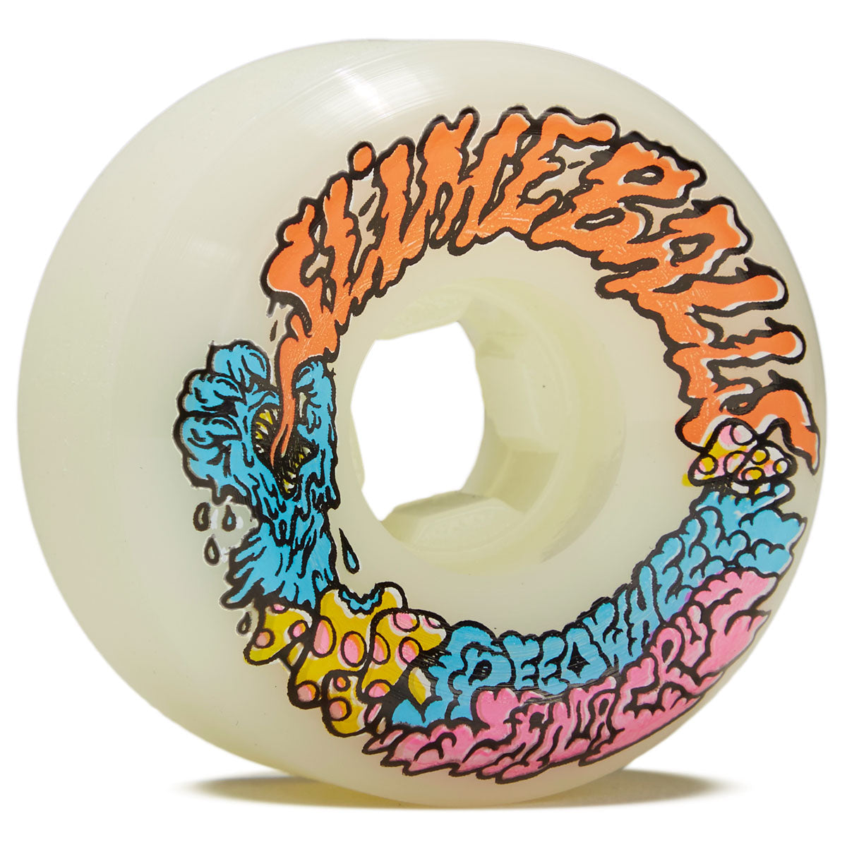 Slime Balls Vomit Mini 97a Skateboard Wheels - White - 56mm image 1