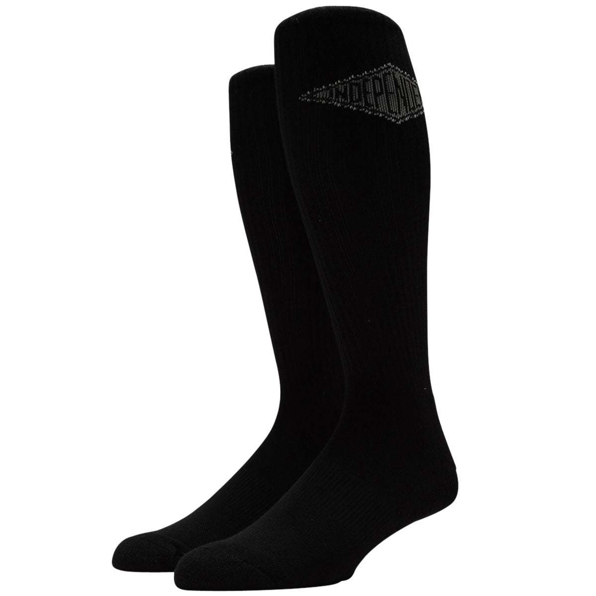 Independent Diamond Groundwork Crew Socks - Black image 1