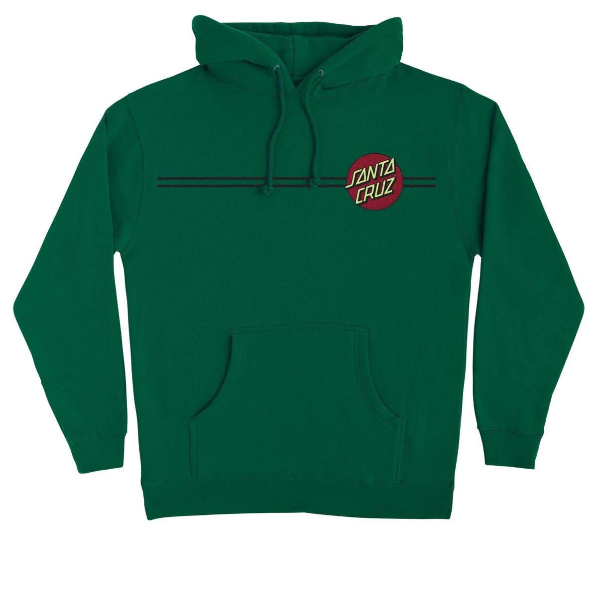 Santa Cruz Other Dot Hoodie - Dark Green/Dark Red image 1