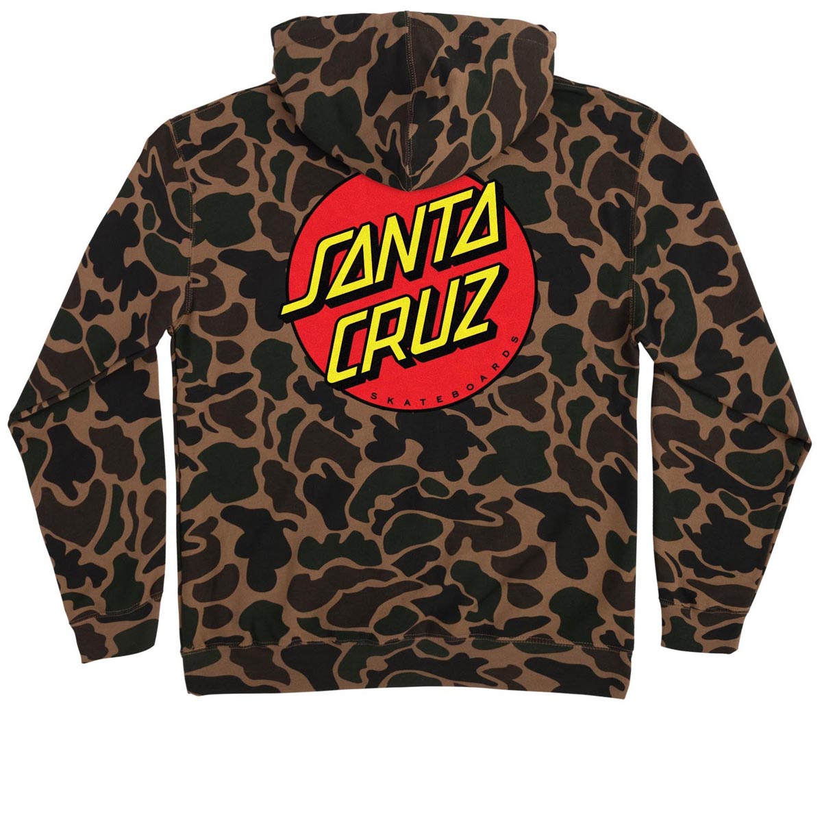 Santa Cruz Classic Dot Hoodie - Duck Camo image 2