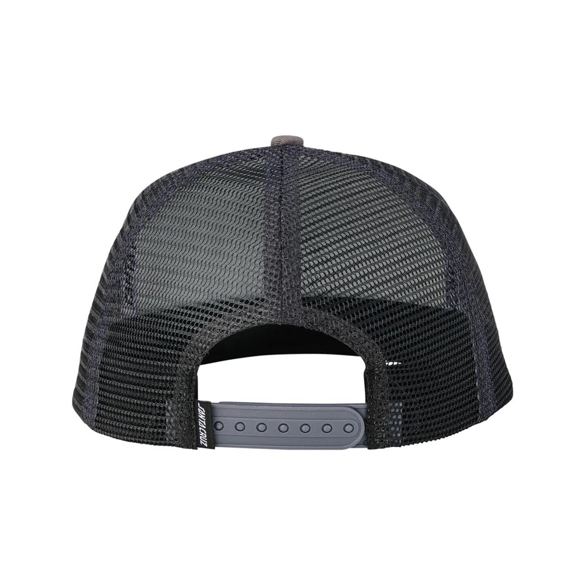 Santa Cruz Screaming Hand Front Mesh Trucker Hat - Grey/Charcoal/Black image 2