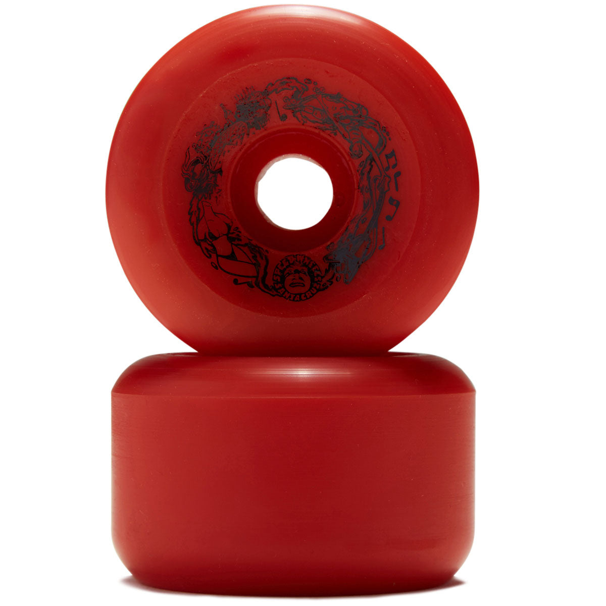 Slime Balls Big Balls Reissue 97a Skateboard Wheels - Red - 65mm image 2