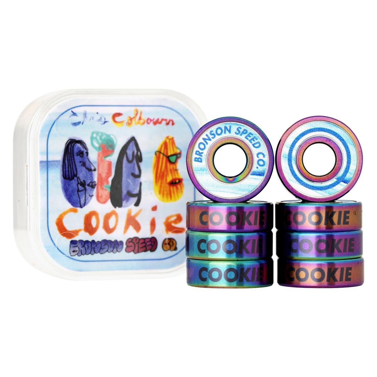 Bronson Chris Cookie Colbourn Pro G3 Bearings - Multi image 1