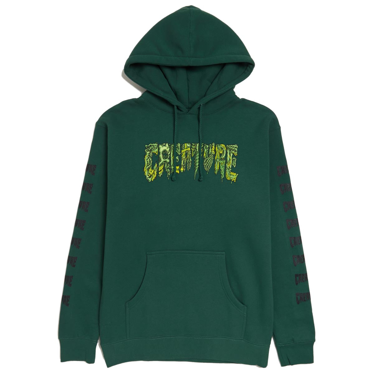 Creature Catacomb Relic Hoodie - Dark Green image 1