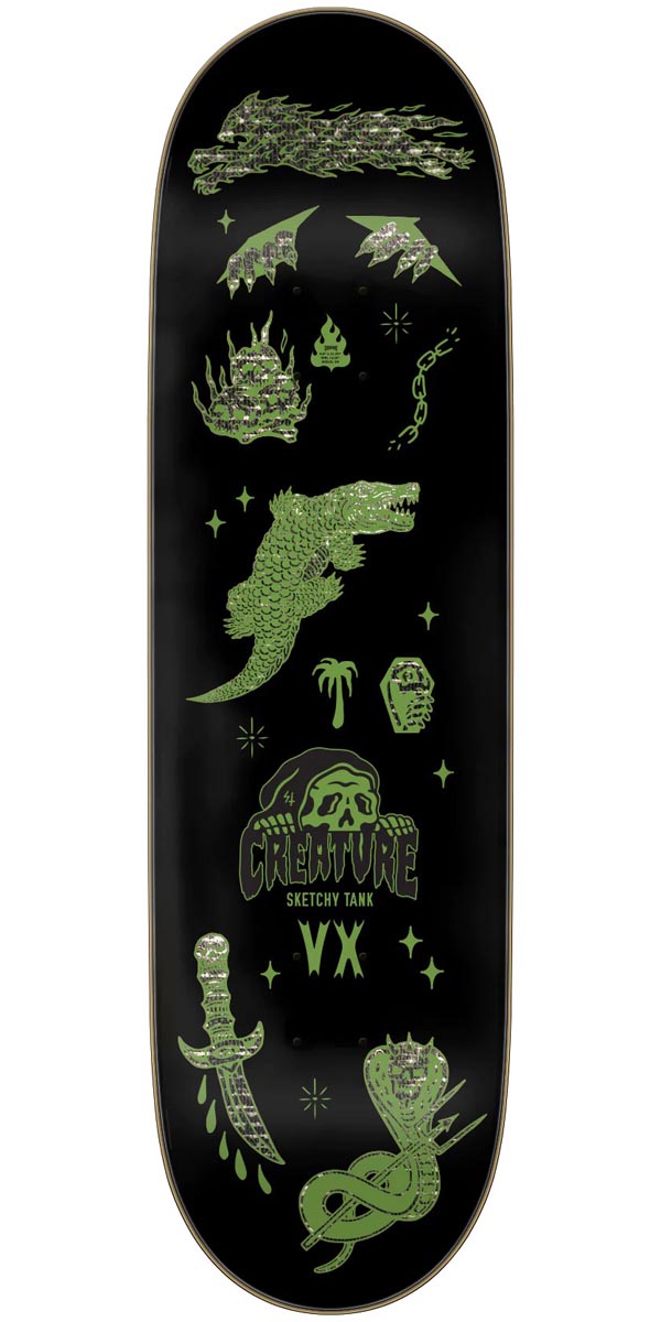 Creature Provost Trippy Tanks VX Skateboard Deck - 8.80