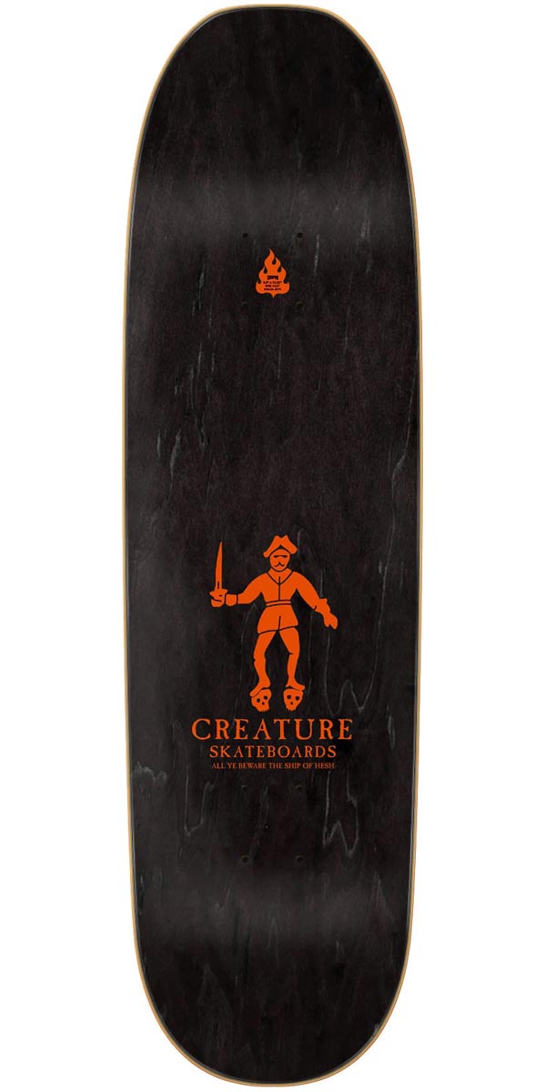 Creature Partanen Ship Of Hesh Skateboard Deck - 8.80