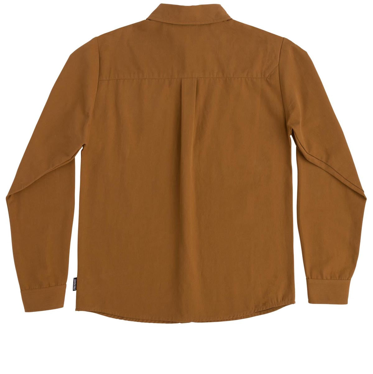 Santa Cruz Screaming Hand Utility Long Sleeve Button Up Shirt - Dusty Brown image 2