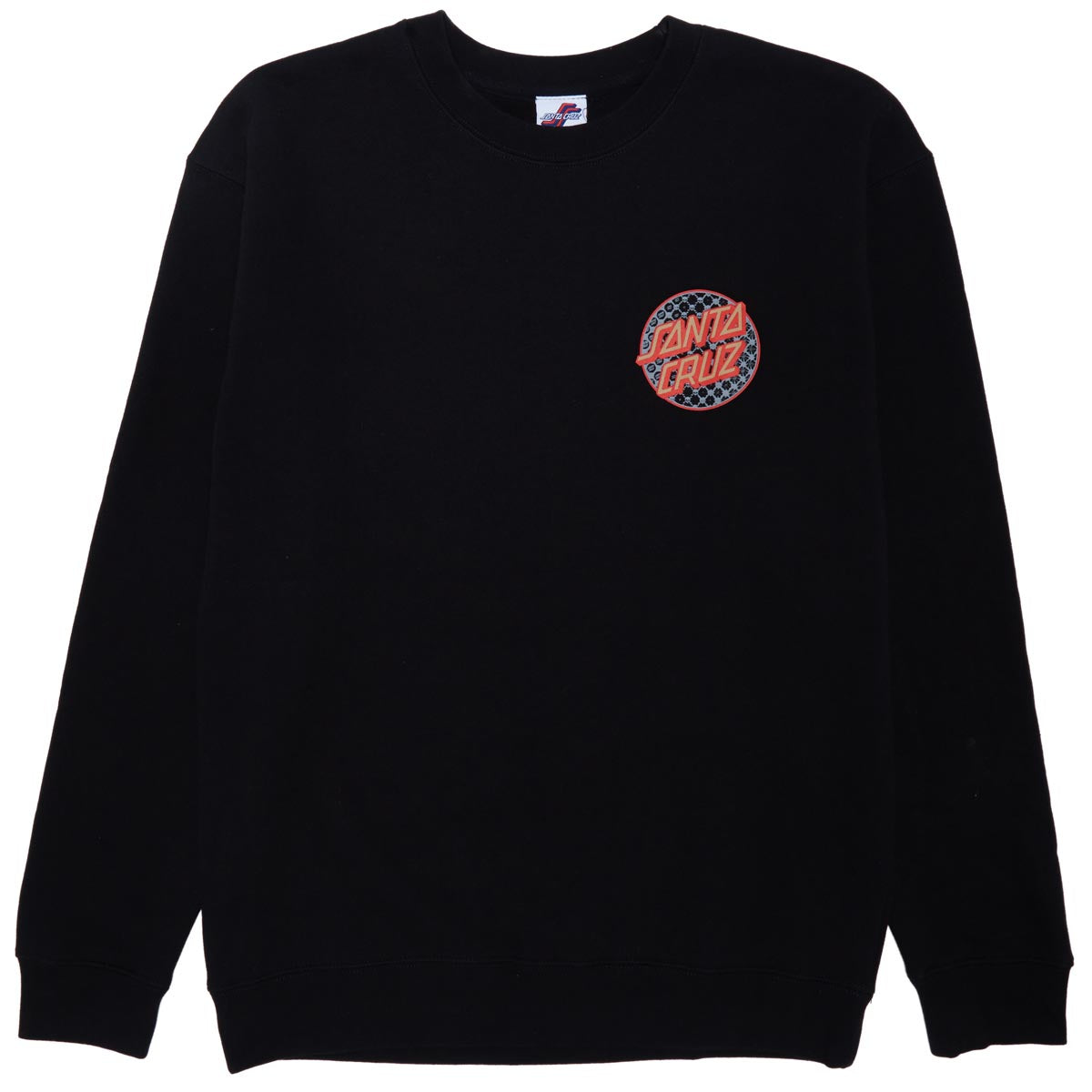 Santa Cruz Meyer Freestyle Dot Crew Neck Sweatshirt - Black image 1