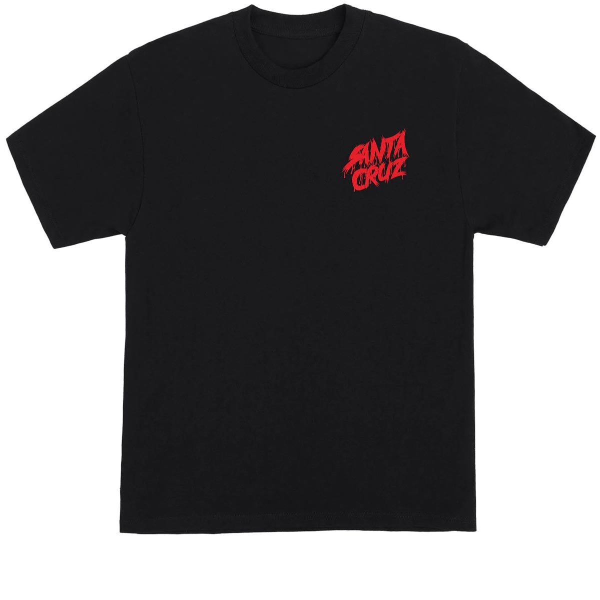 Santa Cruz Meek Concrete Slasher T-Shirt - Black image 2