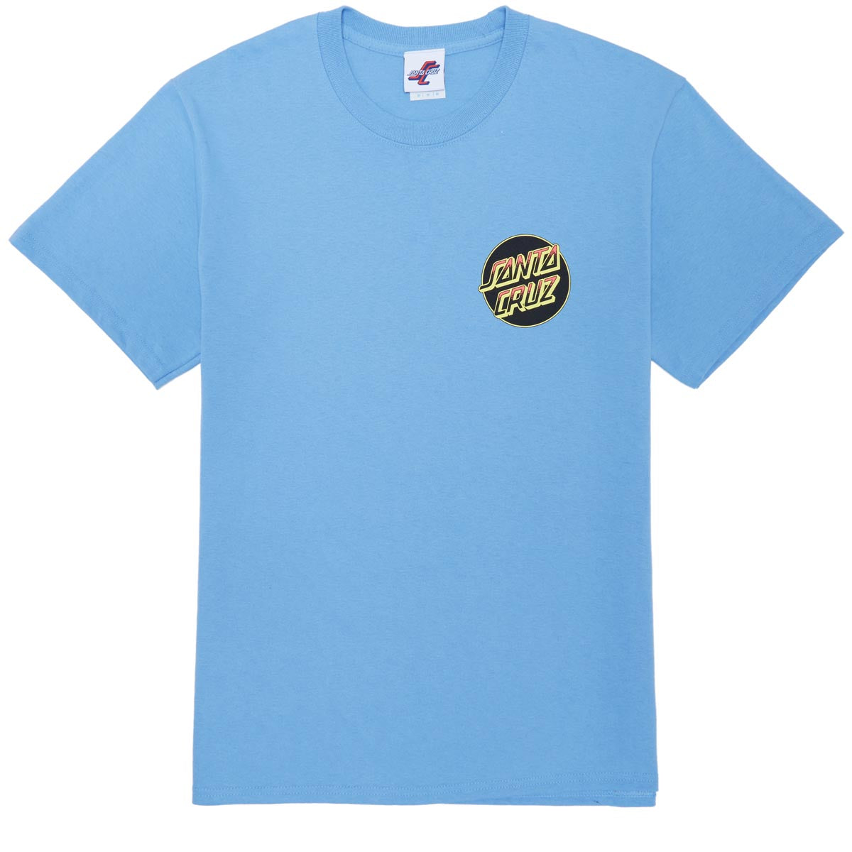 Santa Cruz Kendall Wolf Dot T-Shirt - Carolina Blue image 2