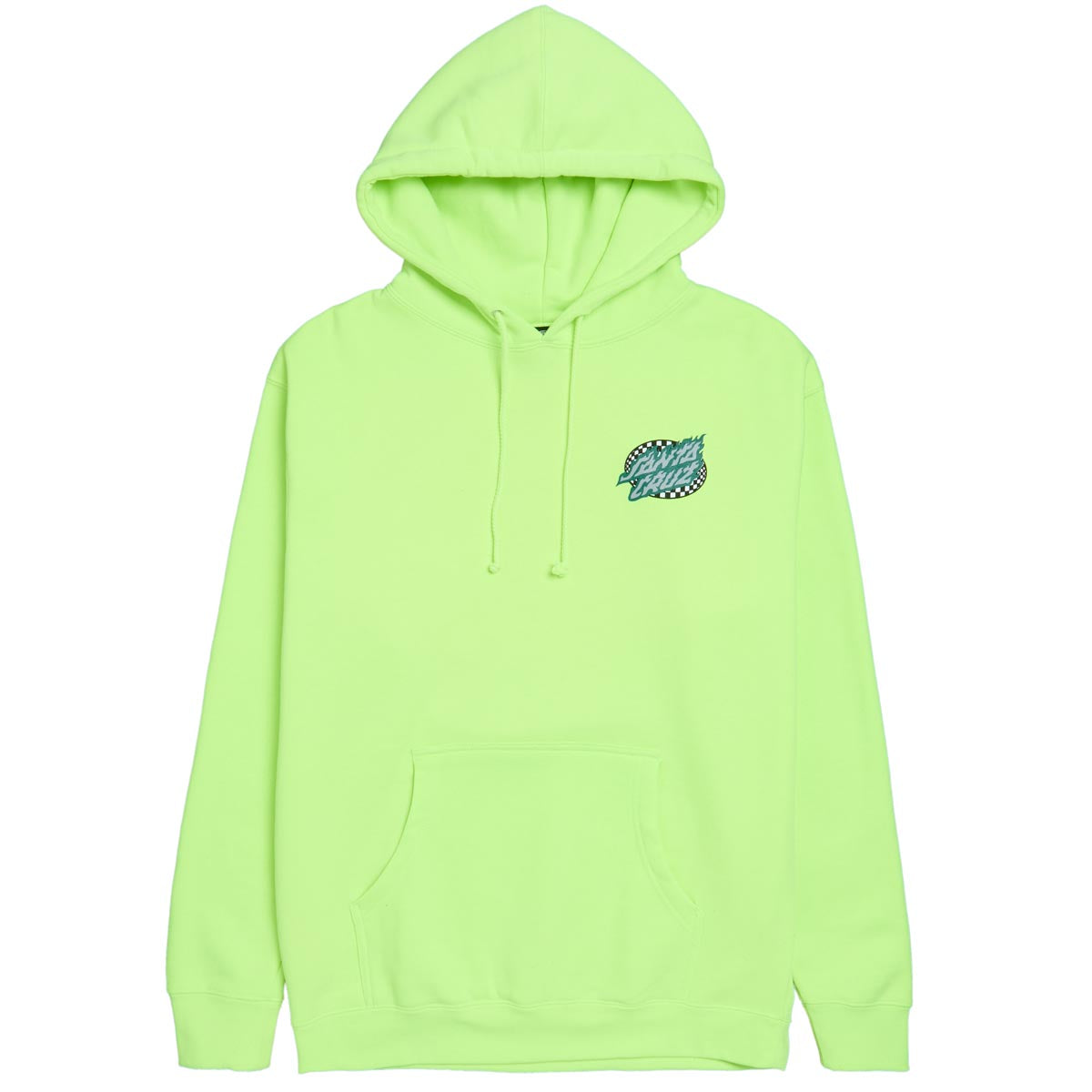 Santa Cruz Goal Flame Hoodie - Safety Yellow image 1