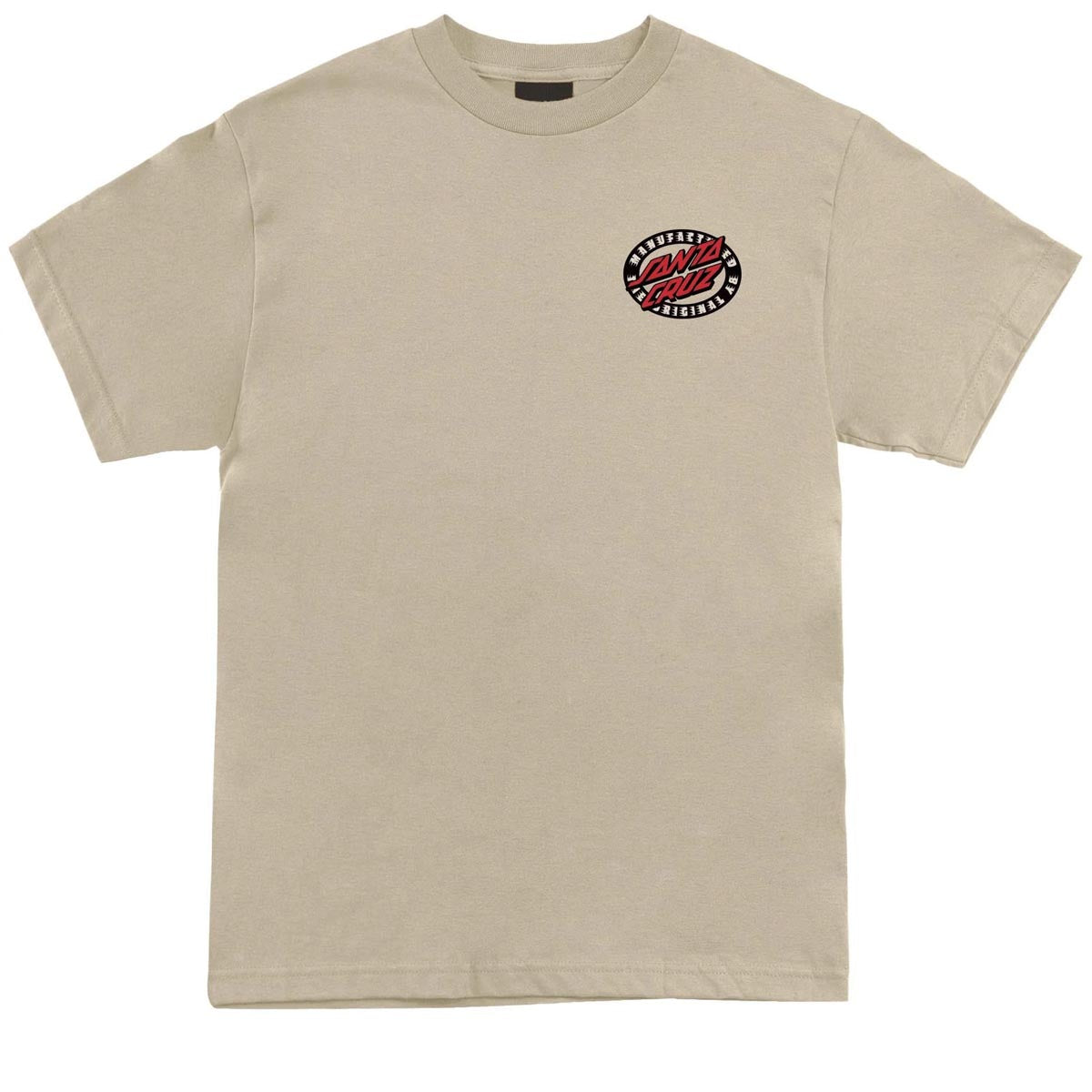 Santa Cruz MFG Oval Dot T-Shirt - Light Sand image 2