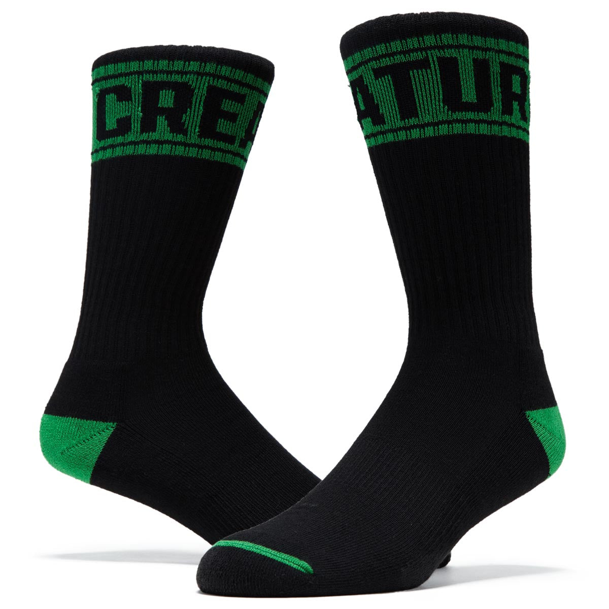 Creature Crete-Ture DIY Mid Crew Socks - Black image 2