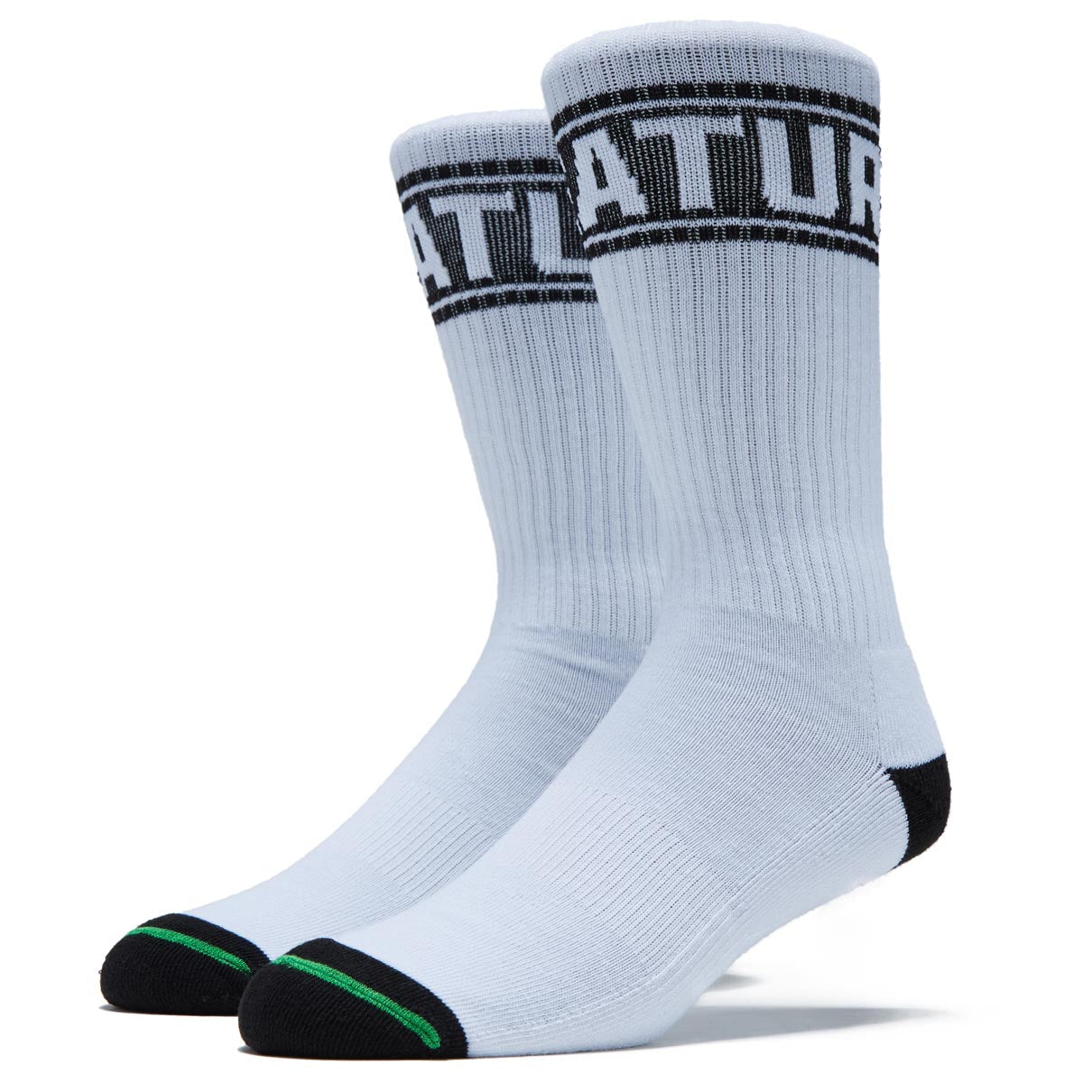 Creature Crete-Ture DIY Mid Crew Socks - White image 1