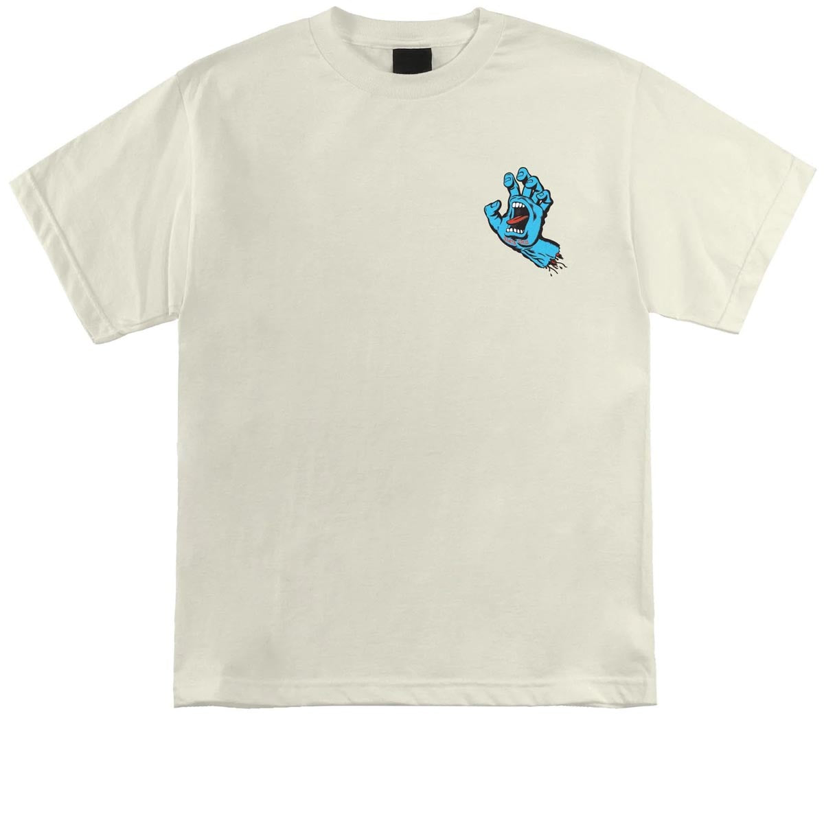 Santa Cruz Screaming Hand T-Shirt - Cream image 1