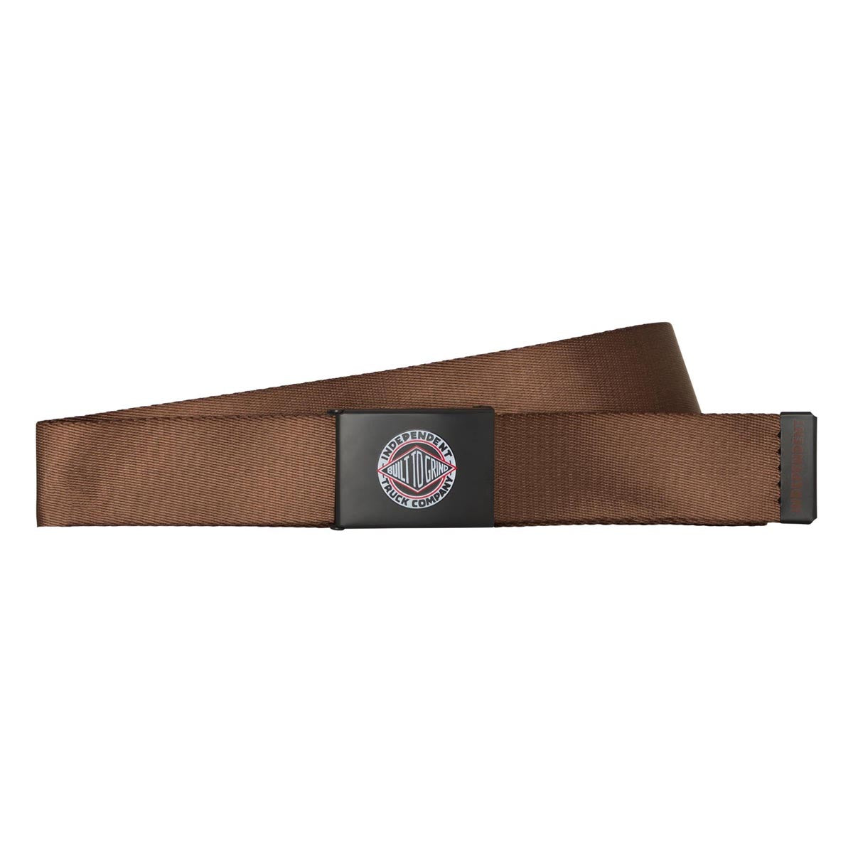 Independent BTG Summit Web Belt - Brown image 1