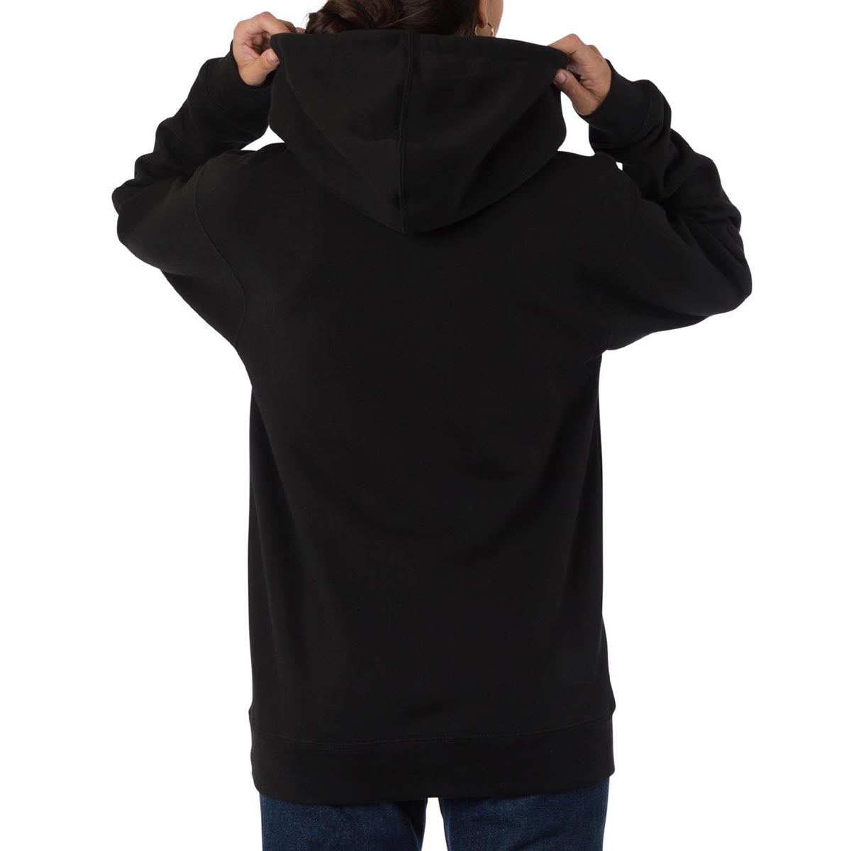 Santa Cruz Womens Heart Wreath Mini Hoodie - Black image 2