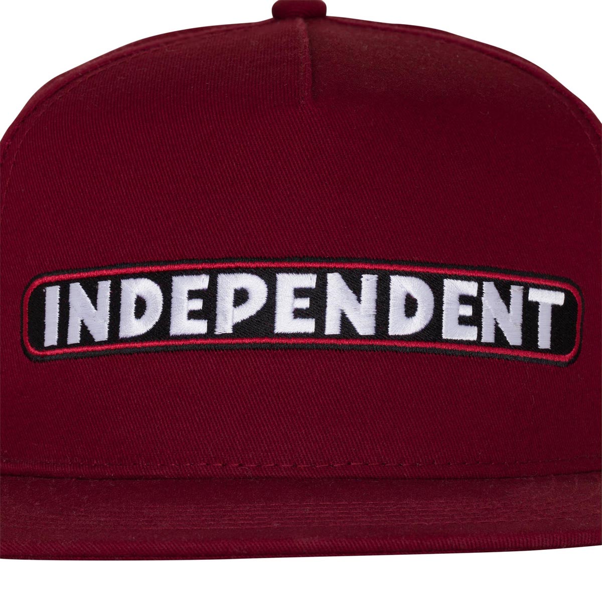 Independent BTG Speed Bar Snapback Hat - Maroon image 4