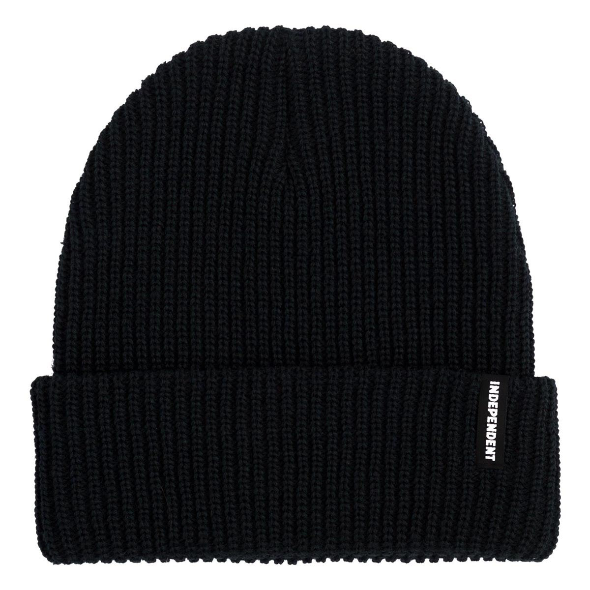 Independent Baseline Long Shoreman Beanie - Black image 1