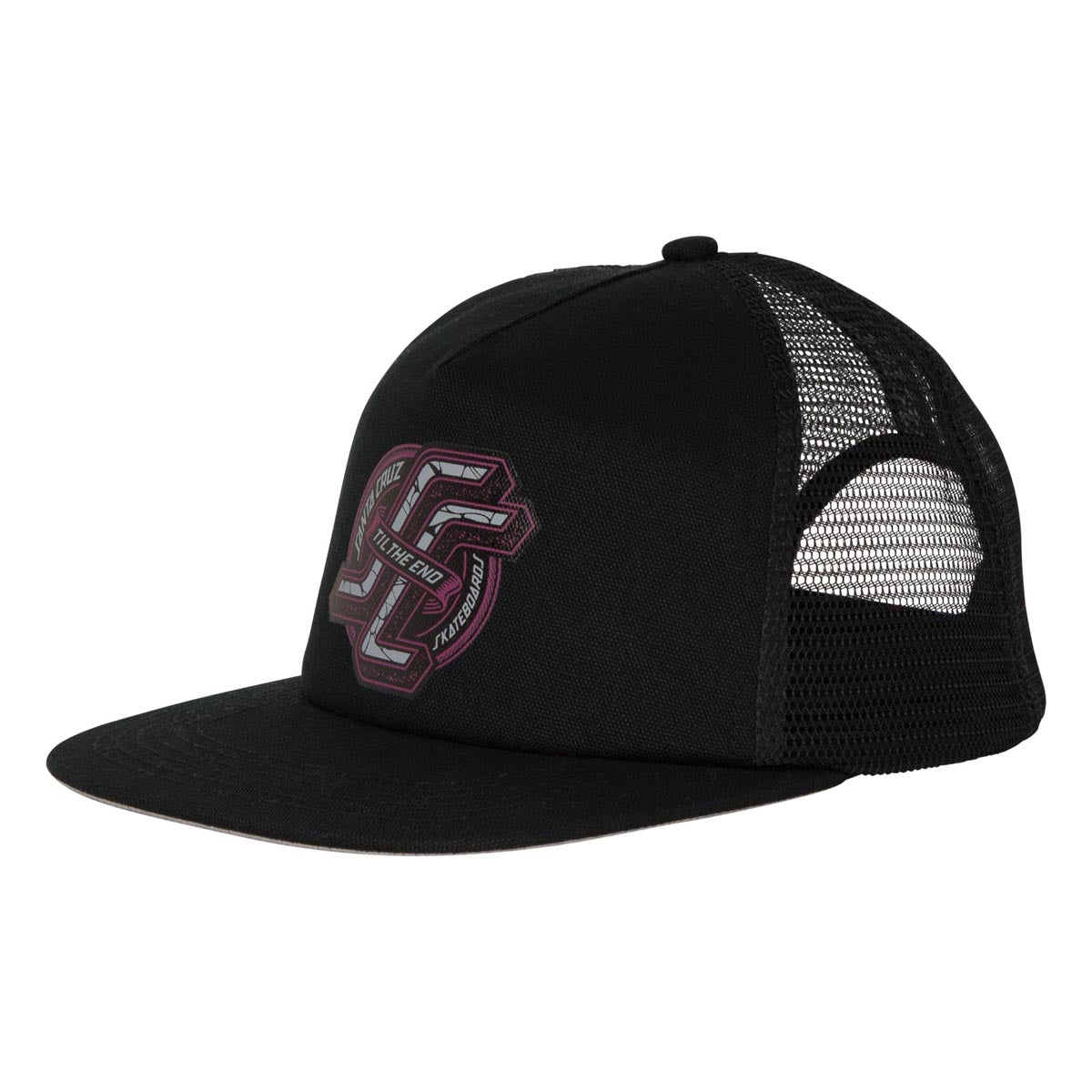 Santa Cruz OG TTE Mesh Trucker Hat - Black image 1