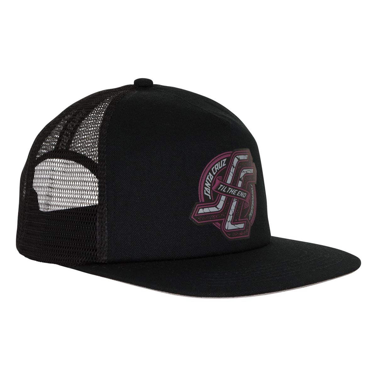 Santa Cruz OG TTE Mesh Trucker Hat - Black image 3