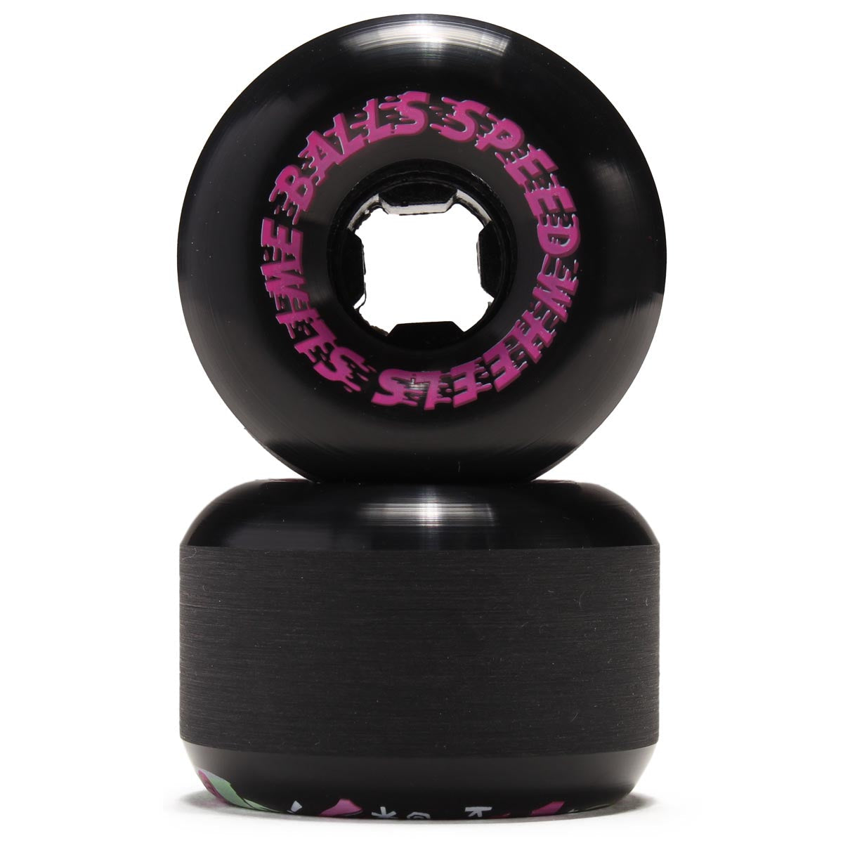 Slime Balls Jake Wooten Fever Dream Vomit Mini 97a Skateboard Wheels - Black - 56mm image 2
