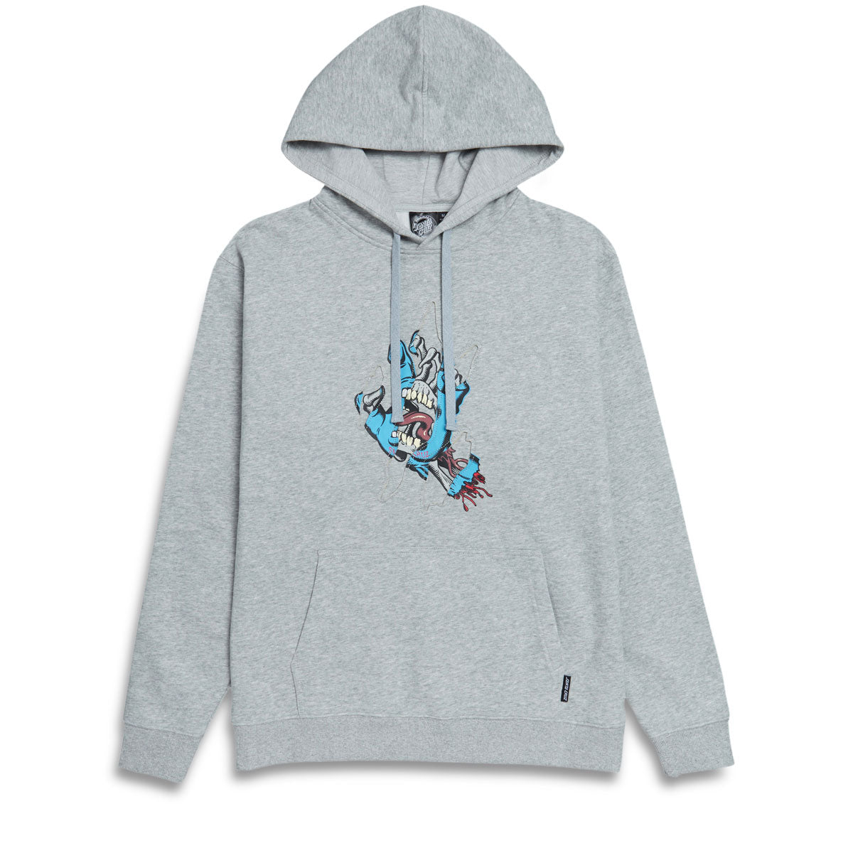 Santa Cruz Torn Hand Hoodie - Grey Heather image 1