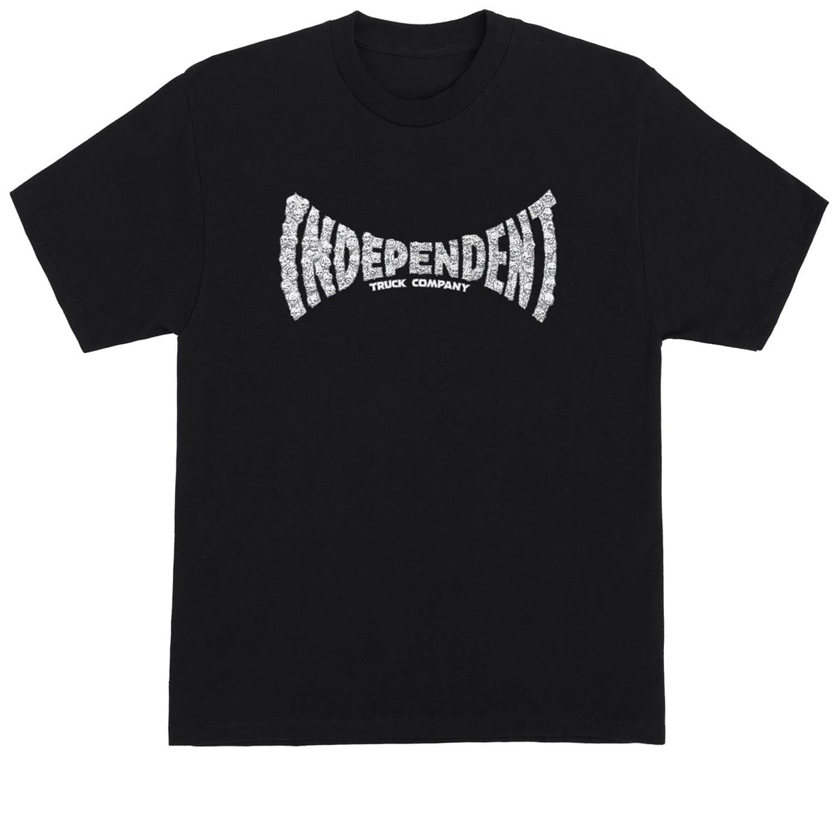 Independent Skull Span T-Shirt - Black image 1