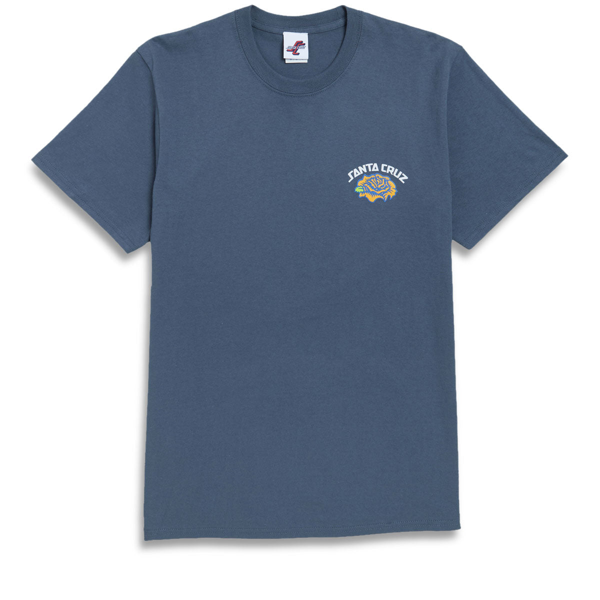 Santa Cruz Dressen Rose Solo T-Shirt - Steel Blue image 1