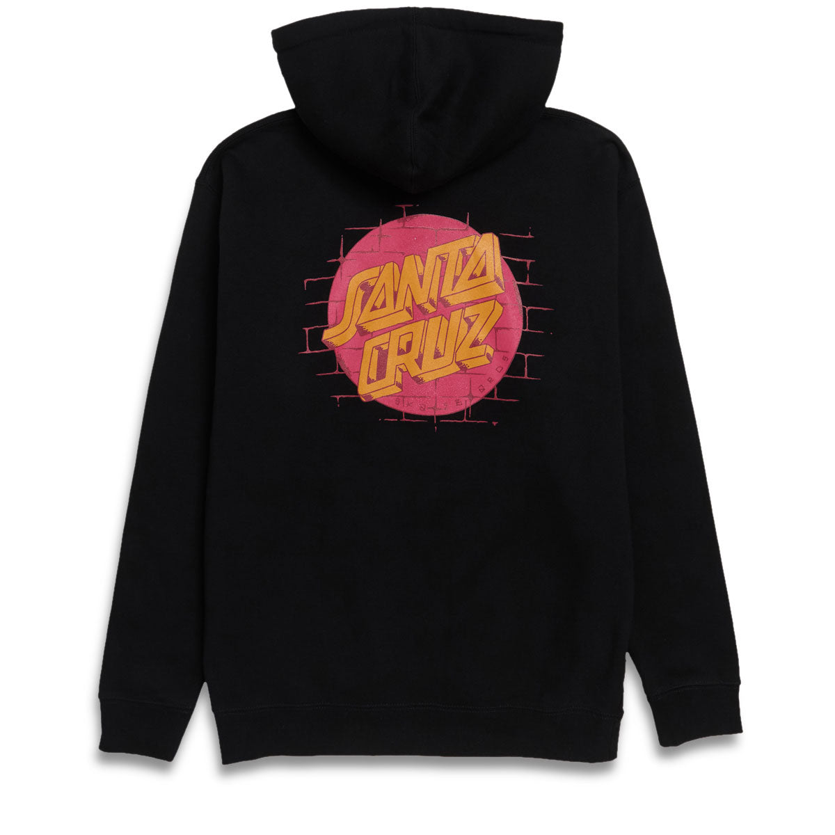 Santa Cruz Scrawl Brick Dot Hoodie - Black image 2