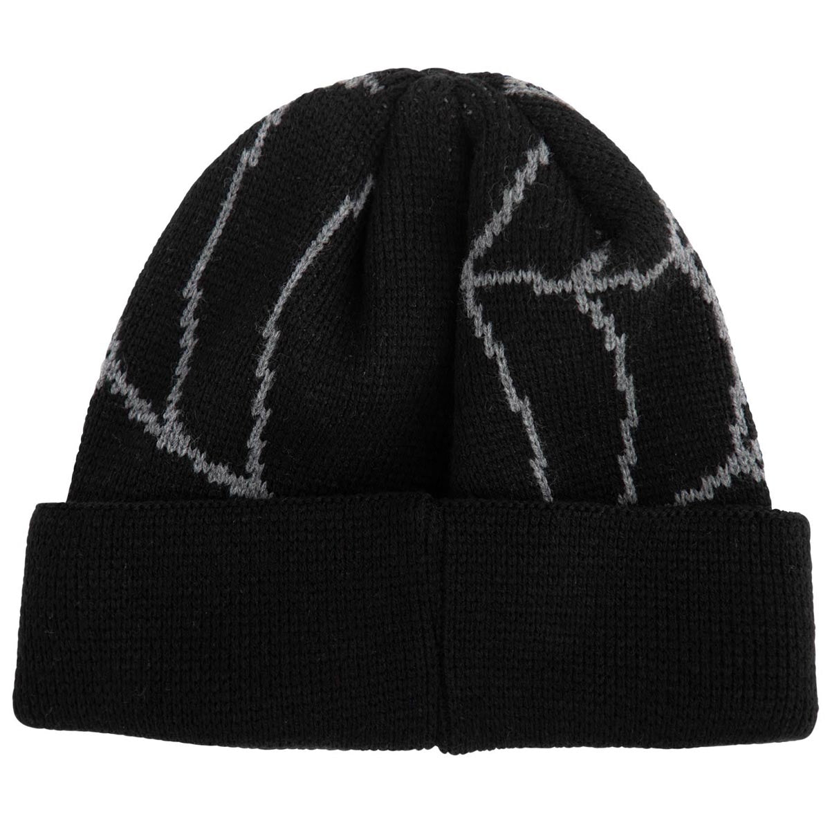 Creature Web Long Shoreman Beanie - Black image 2